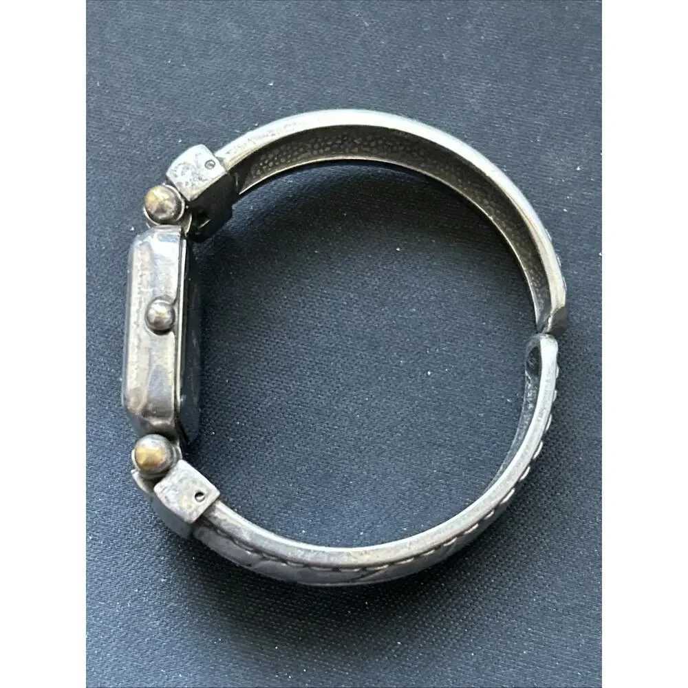 Chicos Silver Tone Women’s Cuff Watch